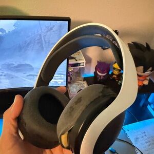 Sony Over-Ear Headphones in White and Black